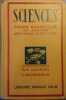 Sciences. Cours supérieur 1ère année. Certificat d'études primaires.. LAZERGES Elie - GRANDPERRIN E. 