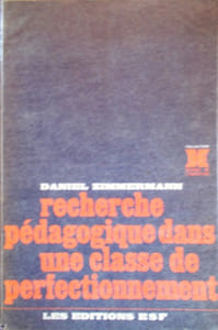Recherche pédagogique dans une classe de perfectionnement.