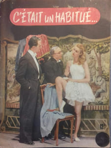 C'était un habitué.