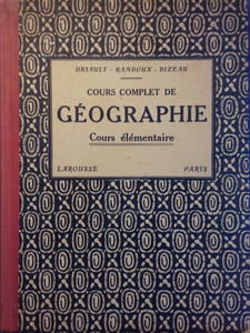 Cours complet de géographie. Cours élémentaire. (Conforme aux programmes de 1923).