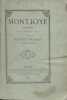 Montjoye. Comédie en cinq actes, en prose.. FEUILLET Octave 