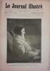 Le Journal illustré. Gravure à la Une : Victorien Sardou. Gravure intérieure double page : Théâtre : Thermidor.. LE JOURNAL ILLUSTRE 8 février 1891 
