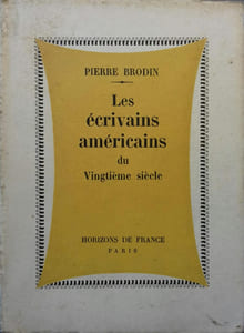 Les écrivains américains du vingtième siècle.