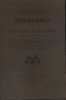 Epigrammes, publiées sur les recueils manuscrits et les éditions du XVIII e .... ROUSSEAU Jean-Baptiste 