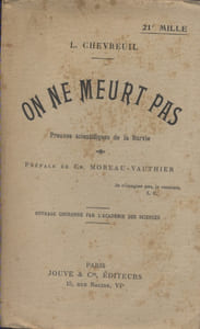 On ne meurt pas. Preuves scientifiques de la survie.