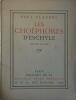 Les Choéphores d'Eschyle.. CLAUDEL Paul 