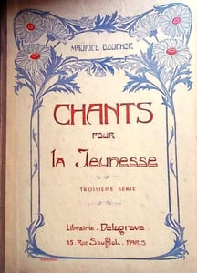 Chants pour la jeunesse.