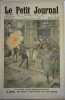 Le Petit journal - Supplément illustré N° 1259 : Un quartier général allemand bombardé. (Gravure en première page). Gravure en dernière page: Hommage ...