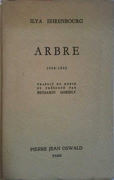 Arbre. 1938-1945.. EHRENBOURG Ilya