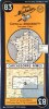 Ancienne Carte Michelin N° 83 : Carcassonne - Nîmes. Carte au 200.000e.. CARTE MICHELIN 
