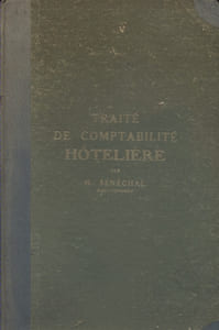 Traité de comptabilité hôtelière.