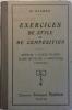Exercices de style et de composition.. RAUBER M. 