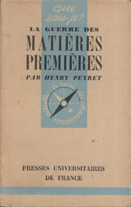 La guerre des matières premières.