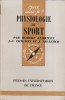 Physiologie du sport.. ANDRIVET Robert - CHIGNON J.-C. - LECLERCQ J. 