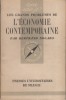 Les grands problèmes de l'économie contemporaine.. NOGARO Bertrand 