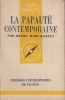 La papauté contemporaine. (1878-1950).. MARC-BONNET Henry 
