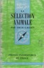 La sélection animale.. GALLIEN Louis 
