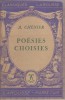 Poésies choisies. Notice biographique, notice historique et littéraire, notes explicatives, jugements, questionnaire et sujets de devoirs par Paul ...