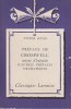 Préface de Cromwell, suivie d'extraits d'autres préfaces dramatiques. Notice biographique, notice historique et littéraire, notes explicatives, ...