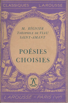 Poésies choisies. Notice biographique, notice historique et littéraire, notes explicatives, jugements, questionnaire et sujets de devoirs par Gilbert ...