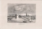 Vue générale de la Rochelle. Gravure extraite de la Nouvelle géographie universelle d'Elisée Reclus.. LA ROCHELLE Dessin de D. Lancelot, d'après ...