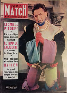 Paris Match N° 132 : Pierre Brasseur en couverture. -Ludmilla Pitoëff - Ray Sugar Robinson à Harlem.