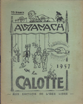 Almanach de La Calotte 1957.. ALMANACH DE LA CALOTTE 1957