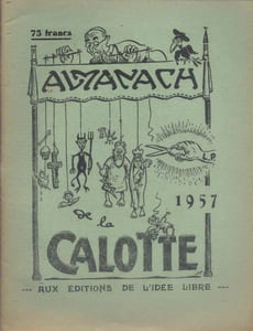 Almanach de La Calotte 1957.