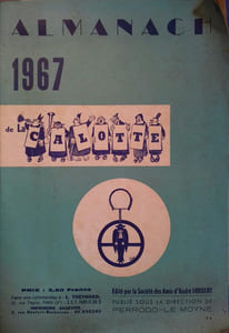 Almanach de La Calotte 1967.