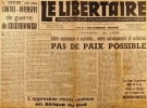 Le libertaire. Organe de la fédération anarchiste. N° 357. Invasion du Laos. Afrique du Sud. Rosenberg .... LE LIBERTAIRE 