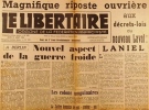 Le libertaire. Organe de la fédération anarchiste. N° 370. Berlin. Italie. Contre le fascisme .... LE LIBERTAIRE 