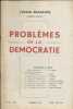 Numéro spécial : Problèmes de la démocratie.. L'ECOLE EMANCIPEE 