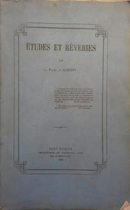 Etudes et rêveries.