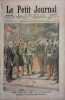 Le Petit journal - Supplément illustré N° 714 : Les hôtes de la France : Réception de S. A. le Bey de Tunis à l'hotel de ville de Paris.(Gravure en ...