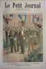 Le Petit journal - Supplément illustré N° 600 : Le voyage de M. Loubet en Russie : Le président et son entourage (Gravure en première page). Gravure ...