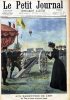 Le Petit journal - Supplément illustré N° 568 : Aux manoeuvres de l'Est : Le Tsar et notre nouveau canon (Gravure en première page). Gravure en ...