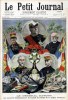 Le Petit journal - Supplément illustré N° 570 : Le général Davout. Les membres démissionnaires du Conseil de l'Ordre de la Légion d'honneur (Gravure ...