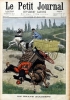 Le Petit journal - Supplément illustré N° 497 : Un grave accident. (Gravure en première page). Gravure en dernière page : Factionnaire matador. ...