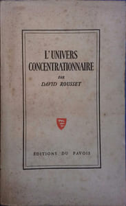 L'univers concentrationnaire.