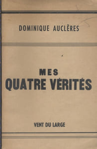 Mes quatre vérités.