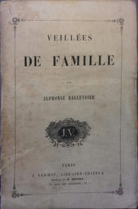 Veillées de famille.