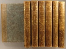 Annales agricoles de Roville ou mélanges d'agriculture, d'économie rurale, et de législation agricole. 7 volumes sur 8. volume 1 : 1824 - 4 planches. ...