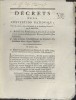 Décrets de la Convention nationale 1° : Relatif à la publication du décret du 27 juillet 1793, portant abolition des rentes féodales sans indemnité. ...