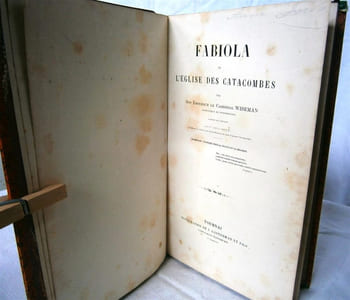 Fabiola ou l'Eglise des catacombes.
