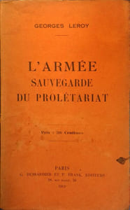 L'armée, sauvegarde du prolétariat.