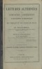 Lectures alternées sur l'éducation, l'instruction et l'économie domestique à l'usage des familles et des écoles de filles.. CHAUMEIL M. 