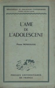 L'âme de l'adolescent.