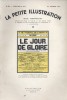 La Petite illustration théâtrale N° 407 : Le jour de gloire, pièce de André Bisson et Meg Villars, d'après Dickens.. LA PETITE ILLUSTRATION : THEATRE 