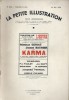 La Petite illustration théâtrale N° 322 : Karma, pièce de Jeffrey Bell adaptée par Mme Ralph-Mylo.. LA PETITE ILLUSTRATION : THEATRE 