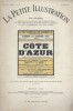 La Petite illustration théâtrale N° 275 : Côte d'azur, comédie de André Birabeau et Georges Dolley.. LA PETITE ILLUSTRATION : THEATRE 